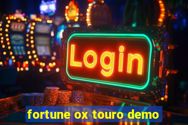 fortune ox touro demo